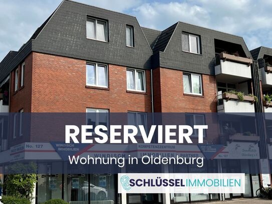 RESERVIERT | Wohnung mit Penthousecharakter und 2 Balkonen mitten in Oldenburg