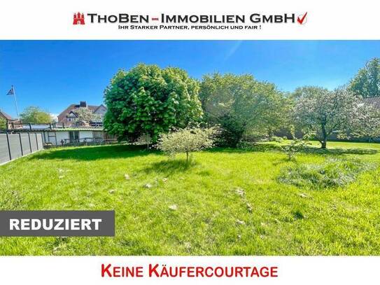BAUGRUNDSTÜCK mit Altbestand !!! In Brunsbüttel, Zentrale Lage !!!