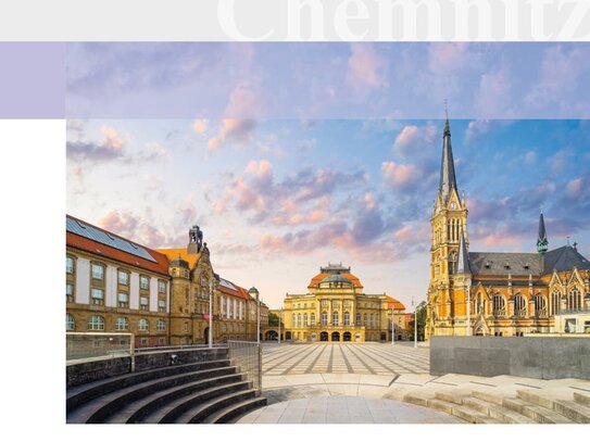 Einziehen und 1 Kaltmiete sparen! 2 Zimmer-Wohnung mit Balkon in Chemnitz-Gablenz. EBK möglich.