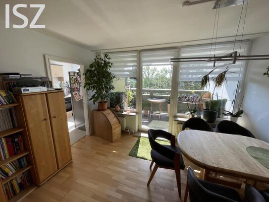 Attraktive, vermietete 2-Zi.-Wohnung mit Fernblick und Westloggia nähe Nürnberg-Messe