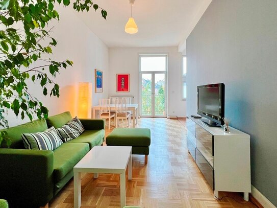 3-Zimmer-Stil-Altbauwohnung in begehrter Lage von Frankfurt-Sachsenhausen