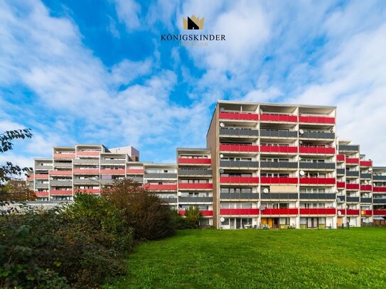 Gemütliche 1-Zimmer-Wohnung mit Balkon und Aussicht in Starzach