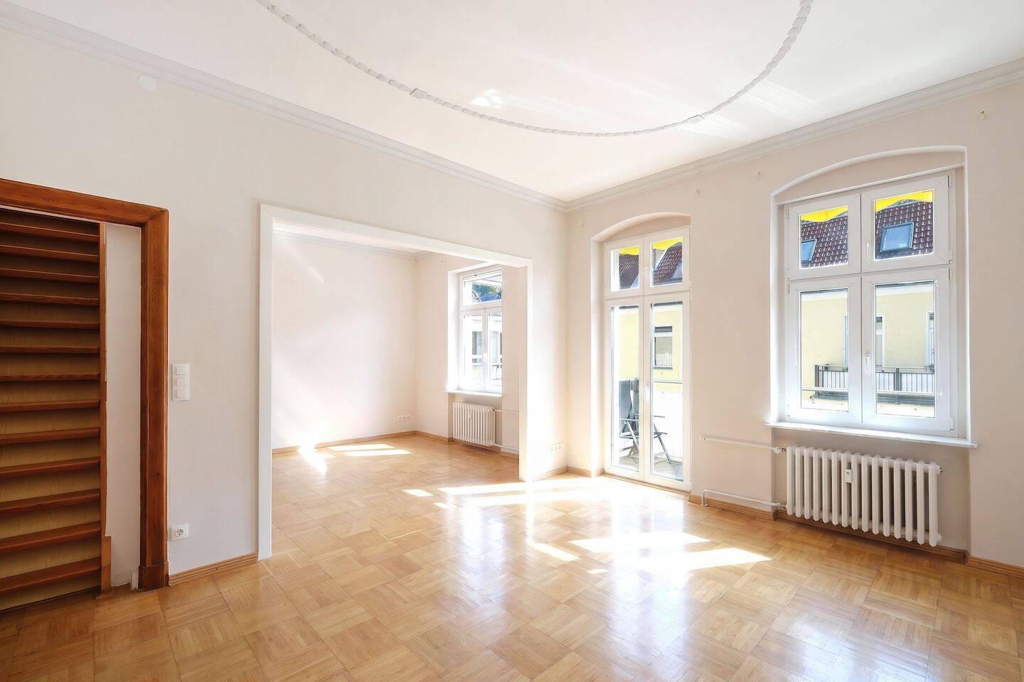 Stilvolle Maisonette mit Galerieebene und Süd-Balkon direkt am Heidelberger Platz - Photo 1