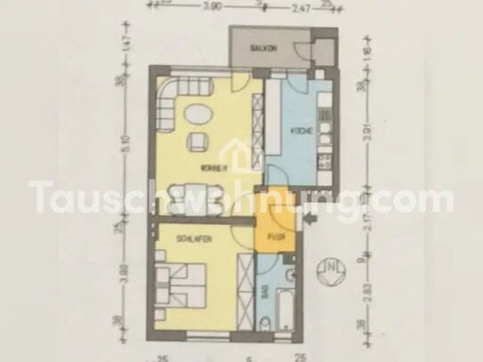 [TAUSCHWOHNUNG] Schöne 2 Zimmer Wohnung in Britz