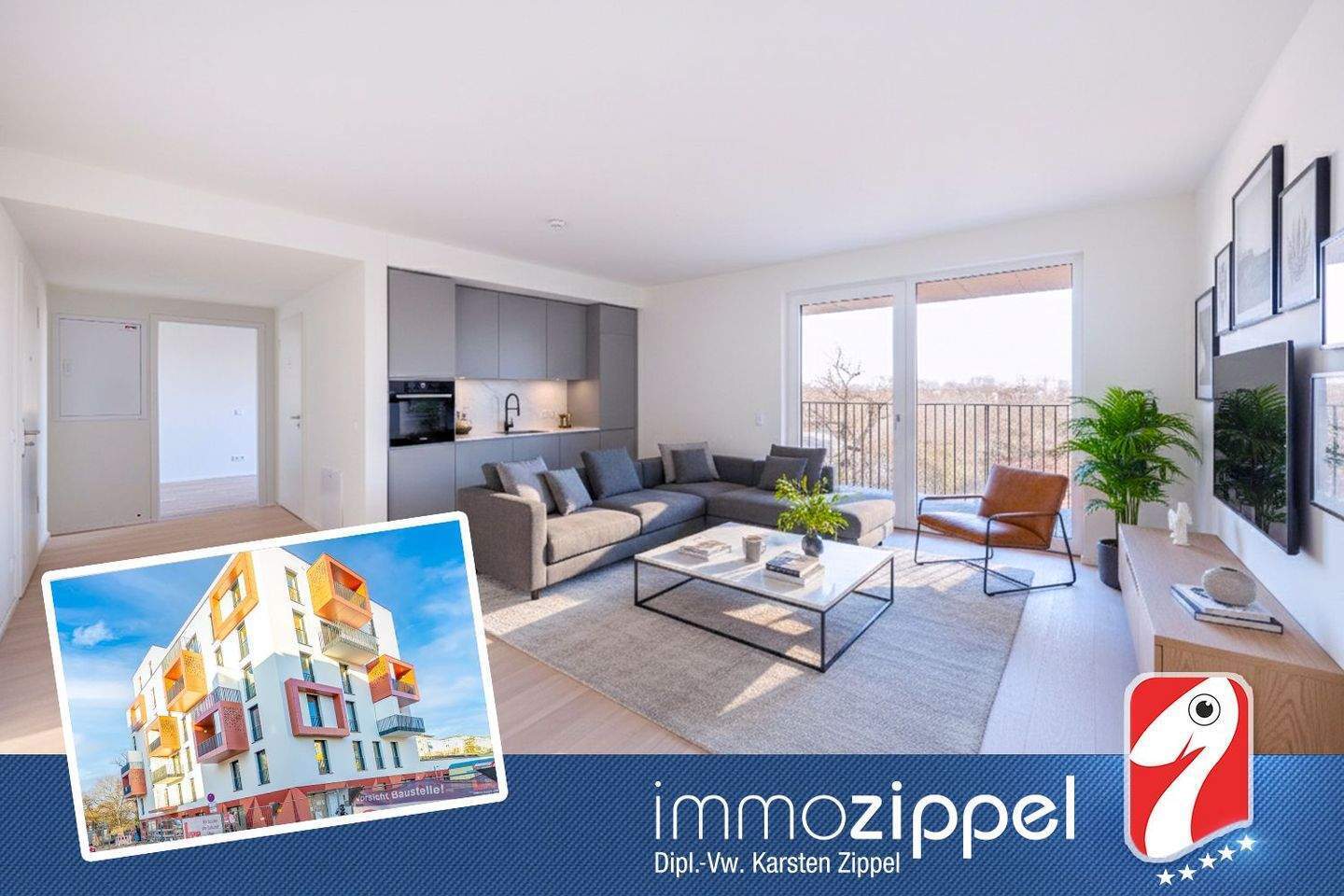 Ein Zuhause für heute und morgen - 2 Zimmer mit Balkon im Generationshaus *Provisionsfrei*