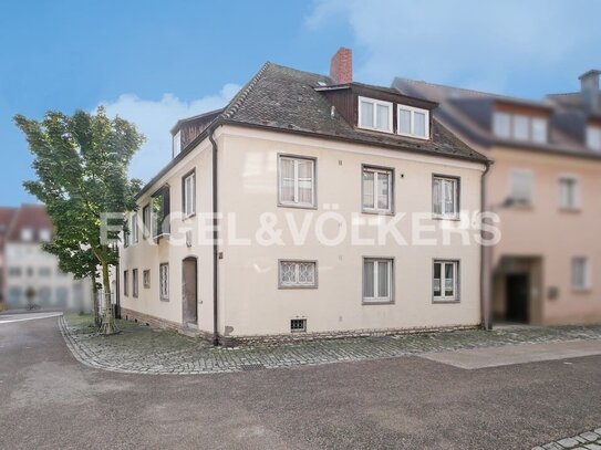 Charmantes Reihenendhaus in zentraler Altstadtlage von Schweinfurt - Raum für Individualität und kreative Gestaltungsmö…