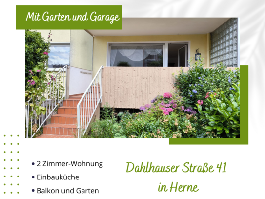 2,5 Zimmer Gartenwohnung in einem sehr gepflegtem Haus in Herne Eickel