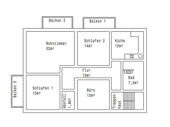 Helle Altbauwohnung in 92334 Berching