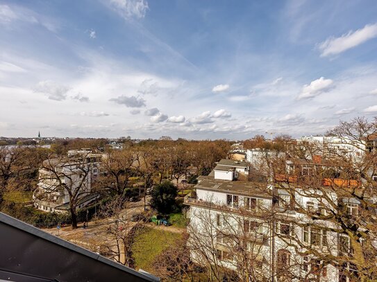 Maisonette Endetage mit Weitblick in direkter Alsternähe ++ Courtagefrei ++