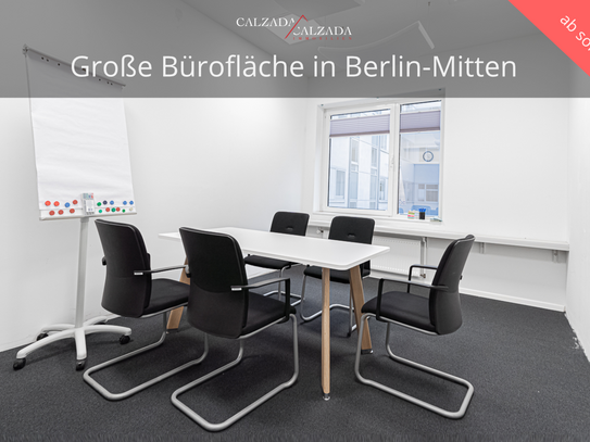 Geräumige und moderne Büro in Berlin-Mitte