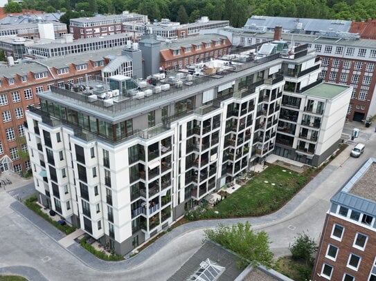 Auch am So. und Sa.: Traumhaftes Penthouse mit exquisiter Wohnatmosphäre und Dachterrasse