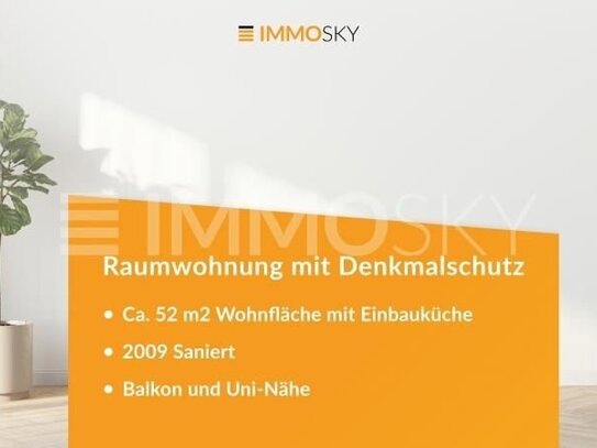 Sanierte 2-Zimmer-Wohnung mit Balkon