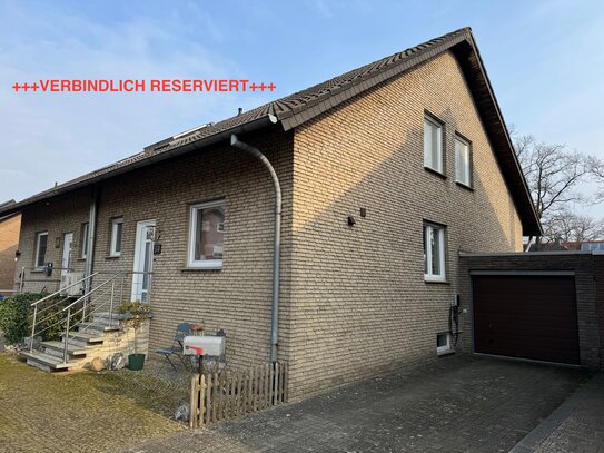 +++VERBINDLICH RESERVIERT+++ Doppelhaushälfte inkl. Garage auf 571 qm Grundstück (Lippling)