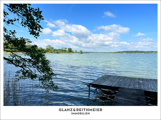 Auszeit - Freizeitgrundstück mit Seezugang und Scheune am Simsee