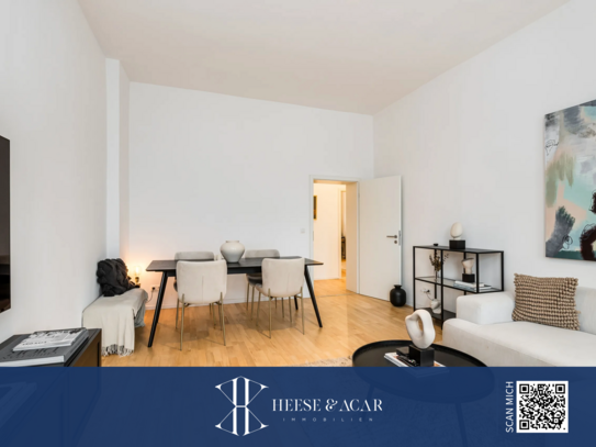 Bezugsfrei: Moderne 3-Zimmer-Wohnung mit Designer-Ausstattung in Berlin-Friedrichshain