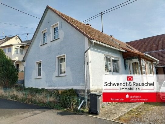 Einfamilienhaus mit Werkstatt in Laubach-Altenhain