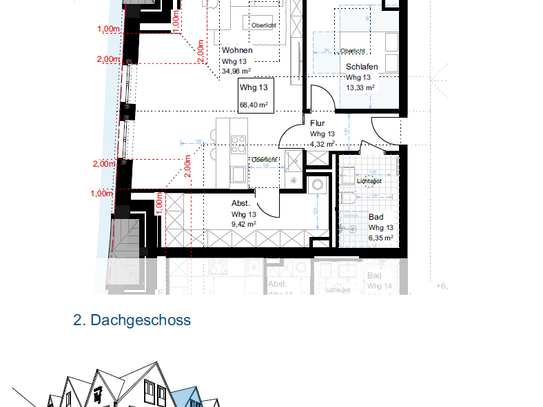 Neubauwohnung im Zentrum von Emsbüren (WHG 13)