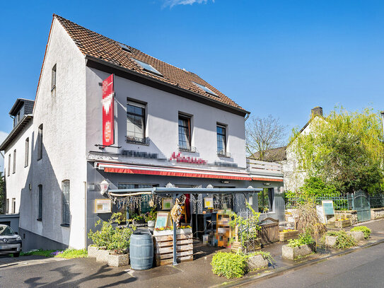 Gastronomiebetrieb mit 976 m² Grundstück - 3 Minuten fußläufig vom Rhein!