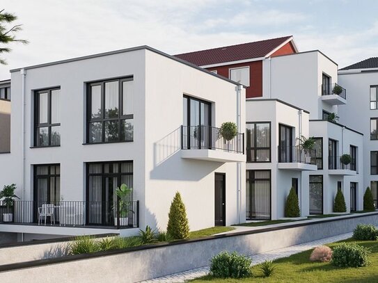 Neu und modern: Hochwertiges Stadthaus in zentraler Lage in Benrath!