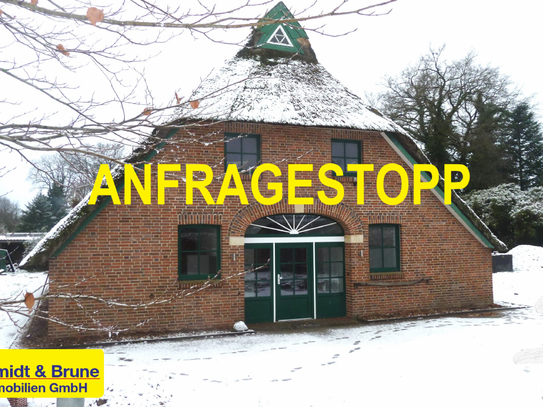 AnfrageStopp M691 Reetgedecktes Bauernhaus komplett saniert und ebenerdig bewohnbar in ruhiger Lage von Jade/Jaderberg