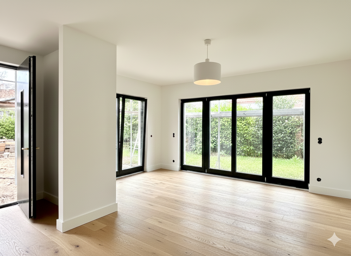 provisionsfrei: Neubau Stadthaus mit Garten, Wärmepumpe & Solar