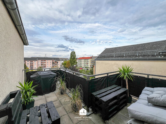 Vermietete DG-Wohnung mit Dachterrasse