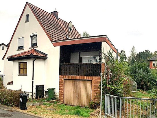 Gemütliches Einfamilienhaus mit Doppelgarage in Waldsachsen/Rödental