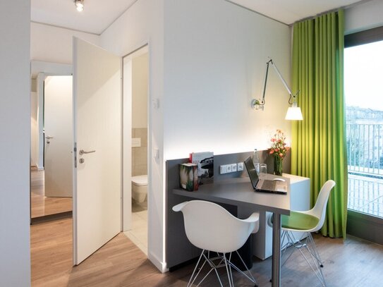 LONGSTAY-RABATT - Rooftop Fair - Luxus Studio Apartment im Zentrum