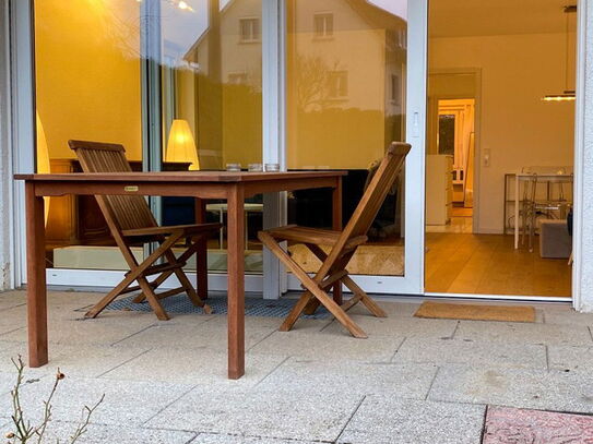 Möbliertes 2 Zimmer-Apartment mit Terrasse und Garten in S-Möhringen