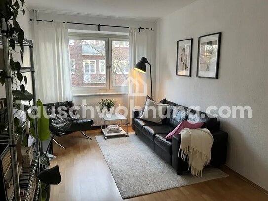 [TAUSCHWOHNUNG] Barmbek, 2 Zimmer mit Balkon