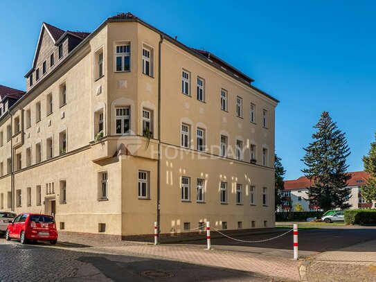 Vermietete 2-Zimmer-Wohnung mit Balkon, Stellplatz und Keller in Leipzig-Engelsdorf