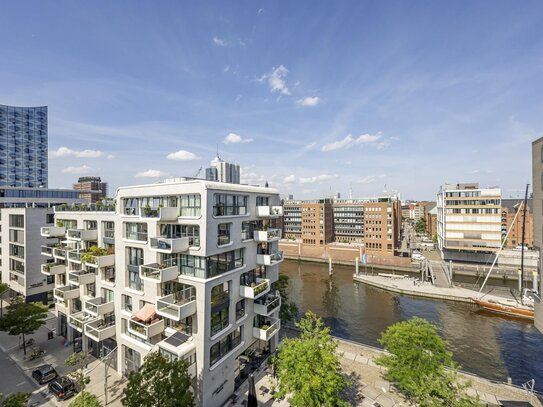 Endetage mit Dachterrasse und Elbblick