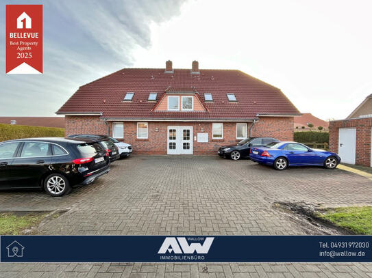 Erdgeschosswohnung mit Terrasse in Norden!