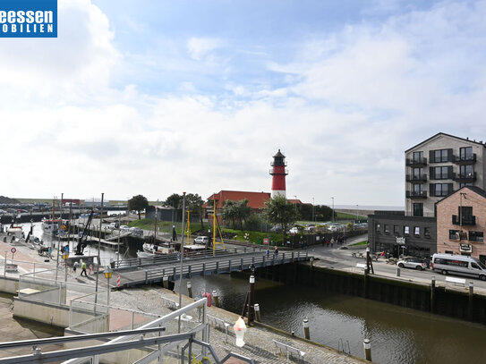 Büsum/Hafen: Großzügige 3 Zimmer Wohnung (Whg. 11) in Neubauanlage mit Blick auf den Museumshafen