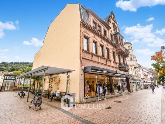 Bezugsfrei - Modernisierte Dachgeschosswohnung in Weinheim - 4 Zimmer, ideal in der Stadtmitte!