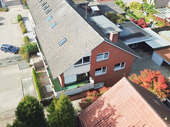 Zentral gelegene Maisonette-Wohnung mit Balkon in Itterbeck