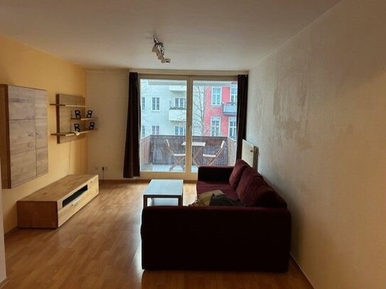 Sehr gut gelegenes möbliertes 2-Zimmer-Apartment in Friedrichshain