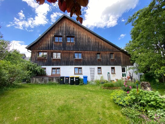 Erdgeschosswohnung im Glasmacherhaus von Schmidsfelden