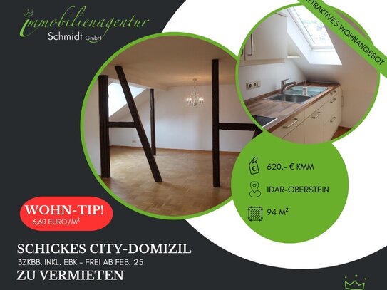 ***Schickes DG-City-Domizil, 3ZKB + Balkon, div. Highlights!***