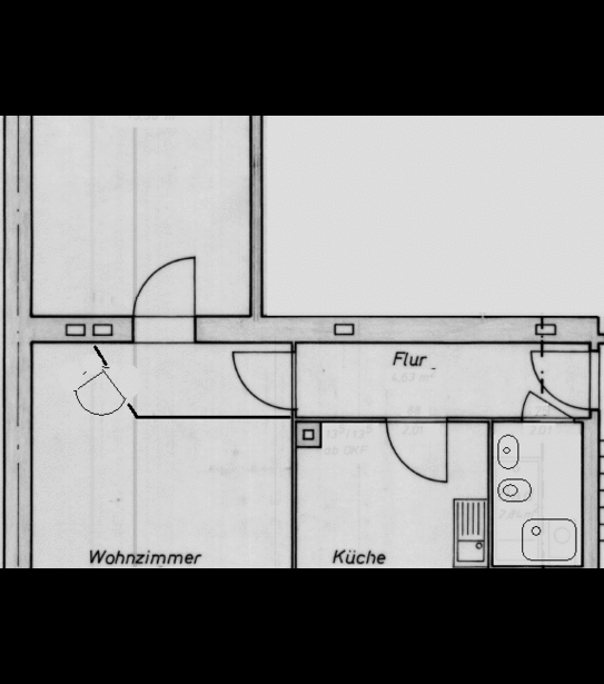 Uninähe, Piusstraße, 2 Zimmer, WG geeignet