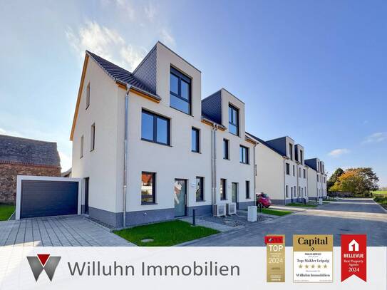 KFW55 Neubau-Doppelhaushälften l A+ Wärmepumpe l Photovoltaikanlage | Garten und Terrasse