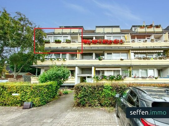 Helle 3-Zimmer-Wohnung mit Balkon, Loggia und Garage in Bergheim-Glessen