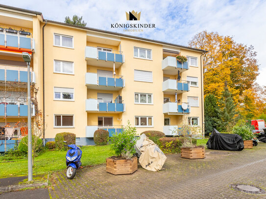 Ruhig gelegene 3-Zimmerwohnung mit Blick in den Wald, Fernwärme, inkl. PKW-Stellplatz, Ortsrandlage von Böblingen