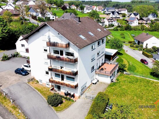 Anlageobjekt mit Blick auf den Sorpesee: Achtfamilienhaus in Sundern Langscheid