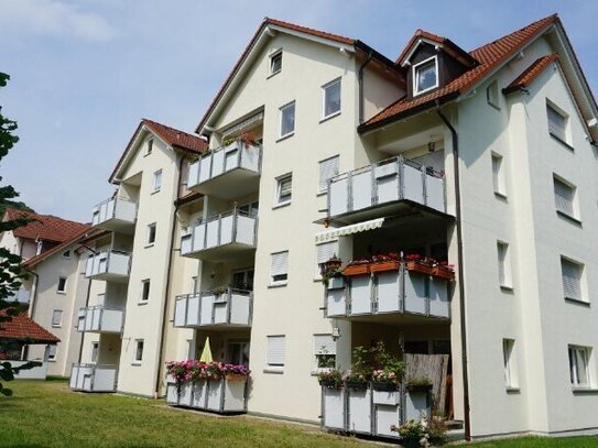 tolle Kapitalanlage! vermietete 1-R.-Whg mit Balkon u. TG-Stellplatz