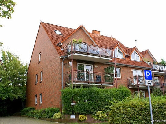 Verden Zentrum | Helle Maisonette mit Blick auf die Aller