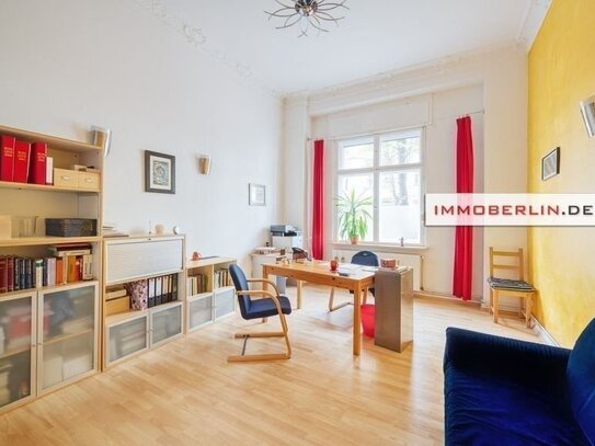 IMMOBERLIN.DE - Nahe Winterfeldtplatz! Sehr angenehme Altbauwohnung in gefragter Kiezlage