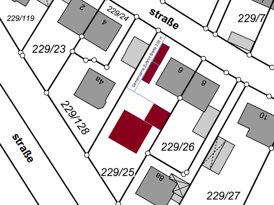 Ruhiger, sonniger Bauplatz mit Vorbescheid für 2 Vollgeschoße + Dachgeschoß