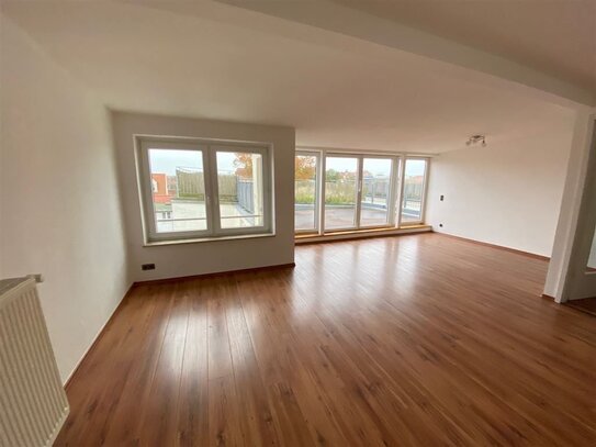 Zauberhafte Wohnung im Zentrum mit großer Dachterrasse und phantastischen Ausblick!