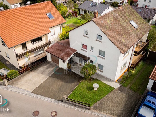 Gemütliches Zweifamilienhaus in zentraler Lage von Fichtenberg